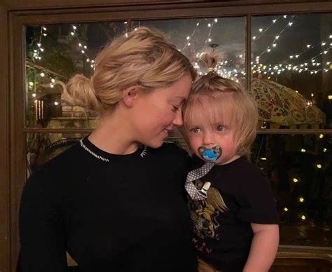Amber Heard And Her Nephew Amber Heard Amber Instagram