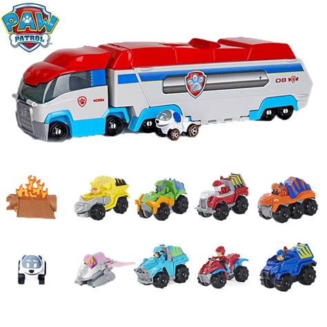 Paw Patrol Rescue Bus Launch Transforming 2 In 1 Track Set Vehicle Toy