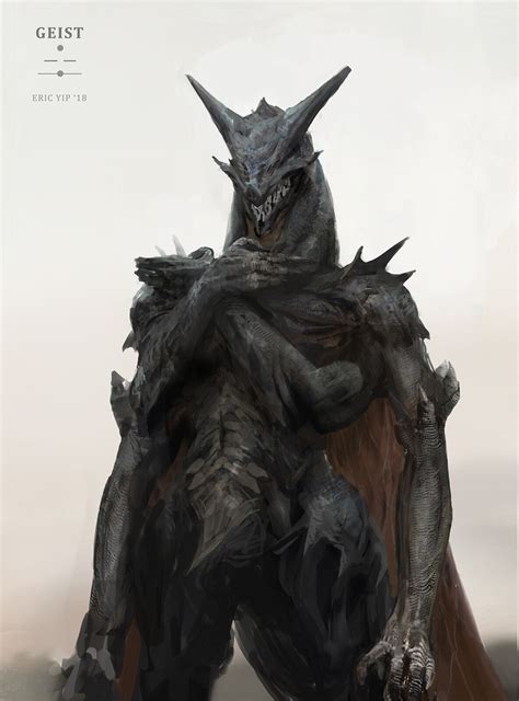 Dark Beast Eric Yip Fantasy Creatures Art Mythical Creatures Art