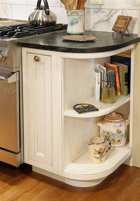 Corner kitchen cabinets, especially blind corner cabinets, can present design challenges in a kitchen. End Shelves For Kitchen Cabinets | Kitchen cabinet design ...