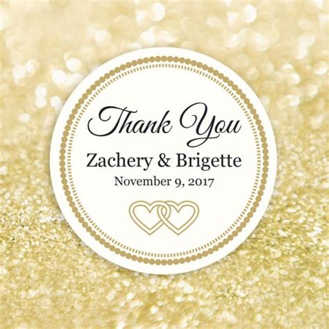 You get a chance to say something nice to your customer which helps to build a relationship and how to customize and print thank you cards: Thank You Label Template, Editable Printable Round Label ...