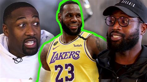 is lebron james the best he s ever been now gilbert arenas and dwyane wade discuss lakers lebron