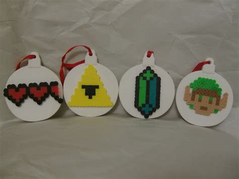 Perler Beads Zelda Here Is The Zelda Christmas Ornament Flickr