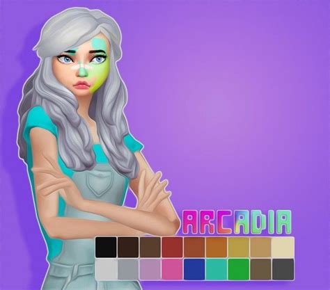 Sulsul Sims Arcadia Hairstyle • Sims 4 Downloads Sims 4 Sims Sims