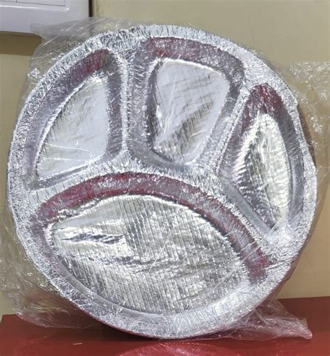 Inch Plain Silver Foil Paper Plate At Rs Packet In Pune Id