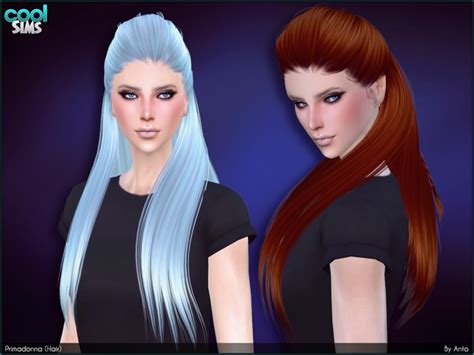 Sims 4 Hairs The Sims Resource Anto Primadonna Hairstyle