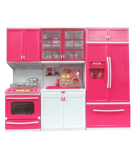 Viru Multicolor Barbie Kitchen Set Buy Viru Multicolor Barbie Kitchen Set Online At Low Price
