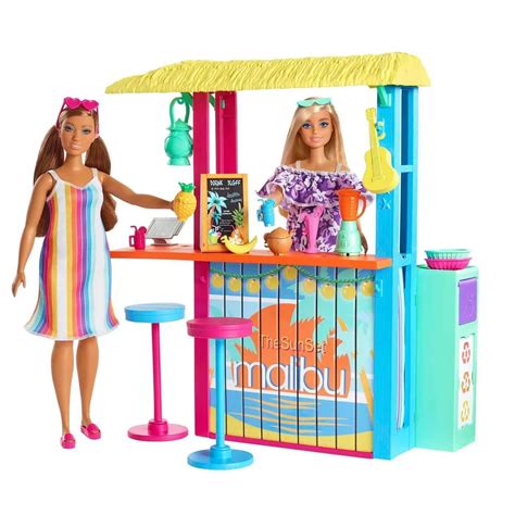 Check Out This Barbie Loves The Ocean Beach Shack Playset Made From Recycled Plastics Maziply
