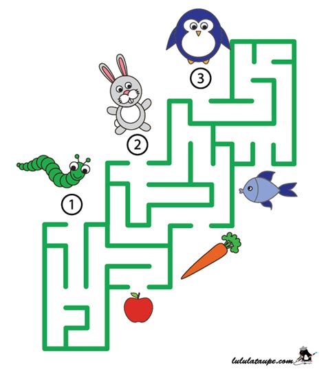 Dans cette section freegamepick de l'équipe de recueillir le meilleur et le plus coloré des jeux gratuits pour les enfants. Jeu de labyrinthe à imprimer, les animaux et leur repas ...