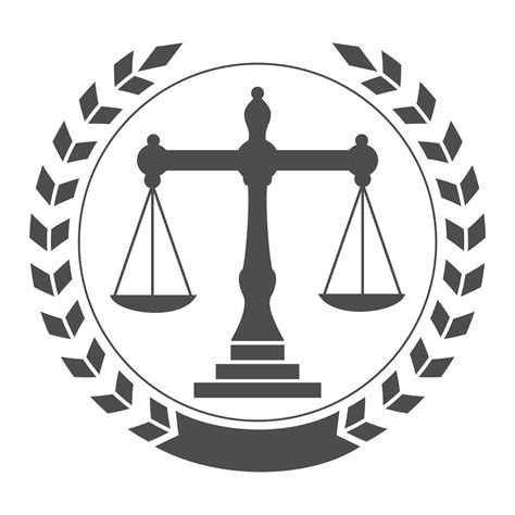 Law Balance And Attorney Monogram Logo Design Law Firm And Office