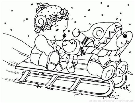 coloriage à imprimer coloriage hiver 001
