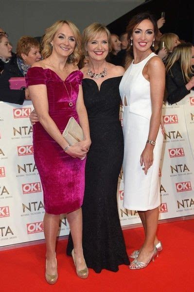 L R Louise Minchin Carol Kirkwood And Sally Nugent Attend The National Television Awards On