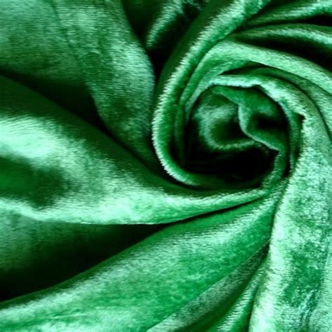 Emerald Green Velvet Fabric Yardage Curtain Fabric Fashion Etsy