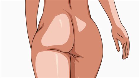 Drkorr Animated Animated  1girl Ass Cleft Of Venus From Behind Nude Pussy Pussy
