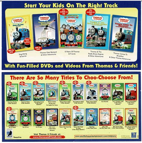 Thomas And Friends Anchor Bay 2006 Promo By Jack1set2 On Deviantart