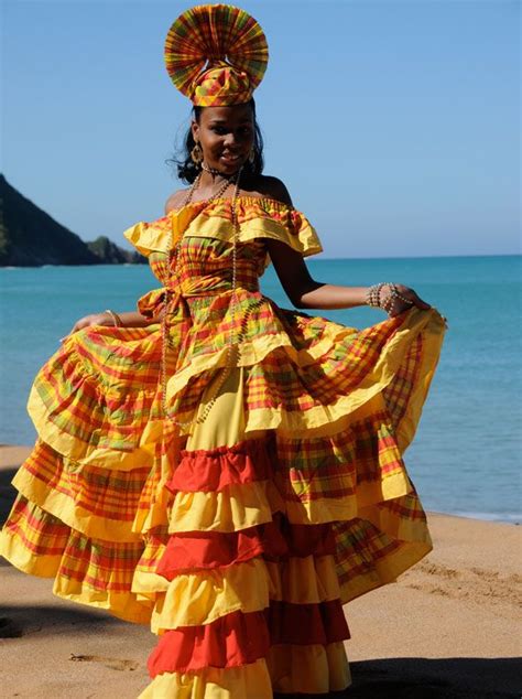 pin by cecile griffith on caribbean clothes party caribbean fashion caribbean dress