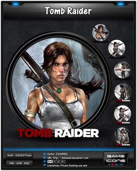Tomb Raider Game Icon Pack By 3xhumed On Deviantart