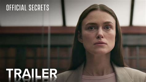 Official Secrets Official Trailer Paramount Movies Youtube