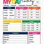 Free Daycare Printables