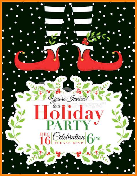 Christmas party invitation letter format. 8+ free christmas party invitation templates - Ledger Review