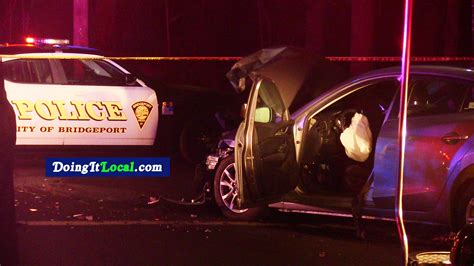 Bridgeport News Police Car Involved In Crash