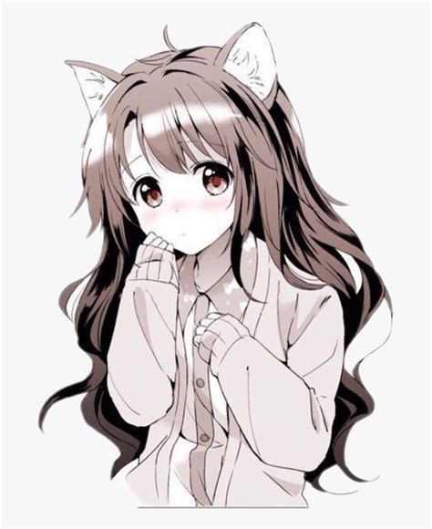 Kawaii Cute Neko Anime Girl
