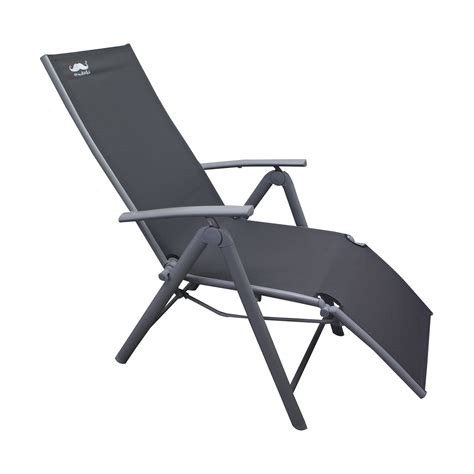 Touch device users, explore by touch or with swipe. Zero Gravity Lounge Chair, Camping Relax Chair, Patio Garden Chair, Gray - Moustache® at ...