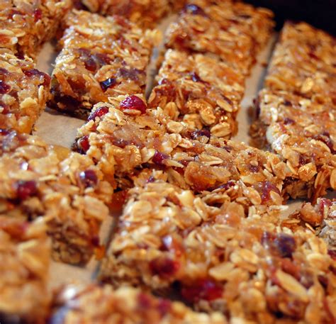 And how much are those two missing front teeth killing me right now? Homemade Granola Bars