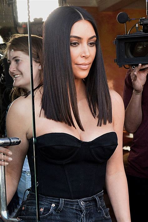 Short Kim K Hairstyles Kim Kardashians Hairstyles Latest Hairstyle
