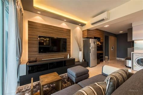 contemporary modern living room condominium design ideas