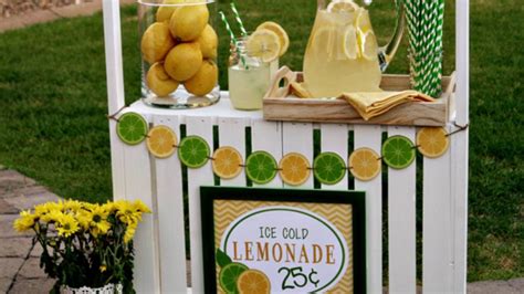 instructions on how to build a lemonade stand youtube