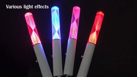 Glow Sticks Party Favors 7 Modes Colorful Glow In Dark Wands Sticks For