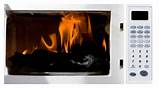 Microwave Fire Images