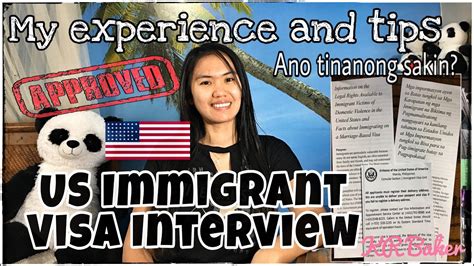 But if you are normal travelers, you should do fine. US Visa Interview | CR1/CR2 APPROVED - YouTube