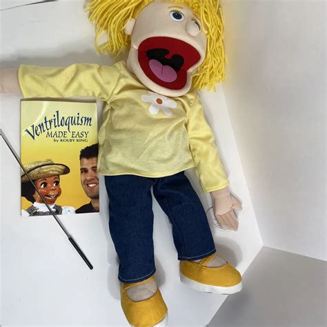 Katie Peach Girl Full Body Ventriloquist Style Puppet 56 Off