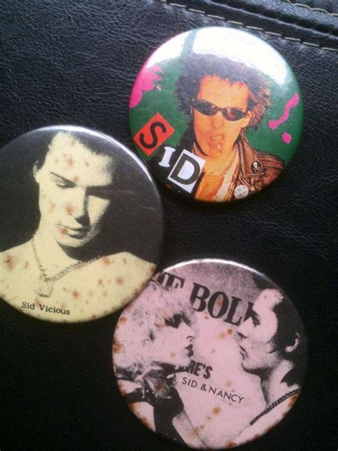 sid vicious badges sex pistol punk rock buttons vintage rare set of 10 1730597865