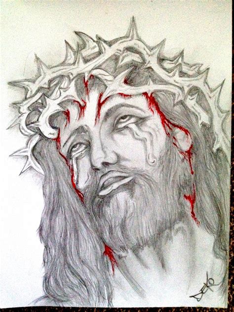 Jesus Tattoo Drawing By Dekoart13 On Deviantart