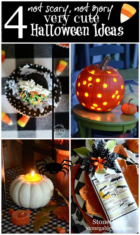 20 Halloween Not Scary Decorations