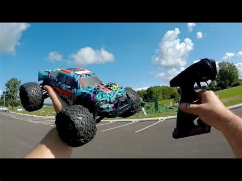 DEERC 001E Brushless RC Car Test Drive Review - YouTube