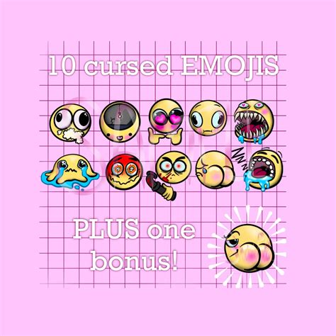 Cursed Emoji Pack For Twitchdiscord Etsy Ireland