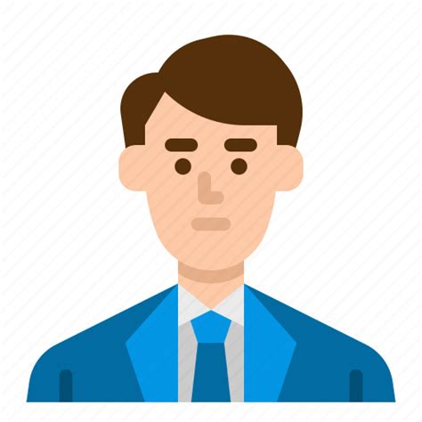 Avatar Businessman Man Manager User Icon