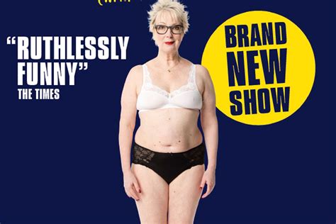 posters of semi naked jenny eclair could be banned from tube network london evening standard