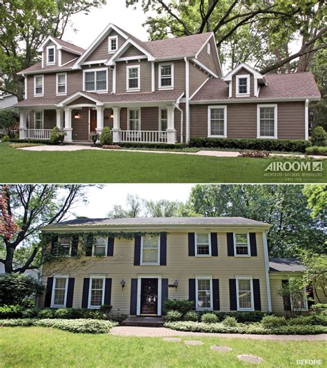 Northbrook Home Addition Gallery Colonial House Exteriors Home