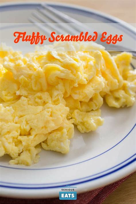 How To Make Fluffy Scrambled Eggs Recipe Fluffy Scrambled Eggs