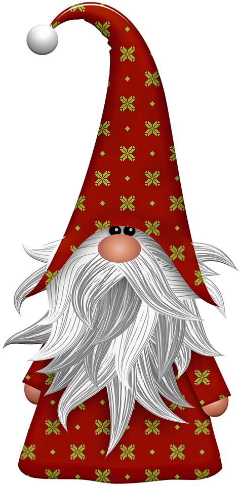 Christmas Gnome Clipart Free 315 File Include Svg Png Eps Dxf