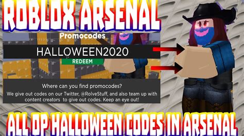Check spelling or type a new query. ALL OP HALLOWEEN CODES IN ARSENAL 2020 #ROBLOX - YouTube