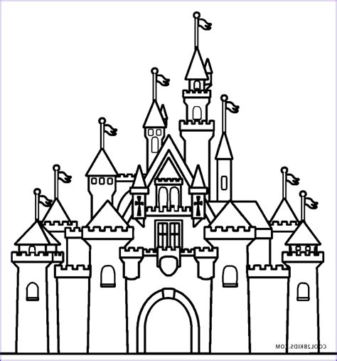 Disney Castle Printable