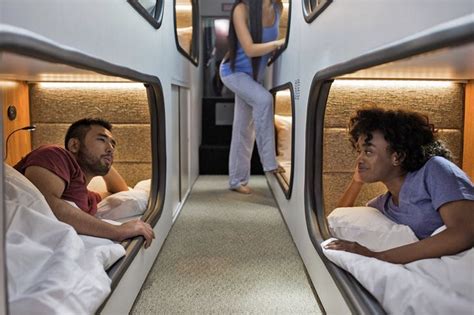 Add extra nights in a favorite destination. Overnight sleep pods for $115 between L.A.-San Francisco ...