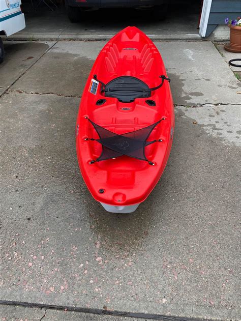 Pelican Challenger 100 Angler Kayak in red - Kayaks - Sioux Falls