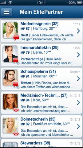 Make your educated millionaire match today. Kostenlose ElitePartner APP im Test